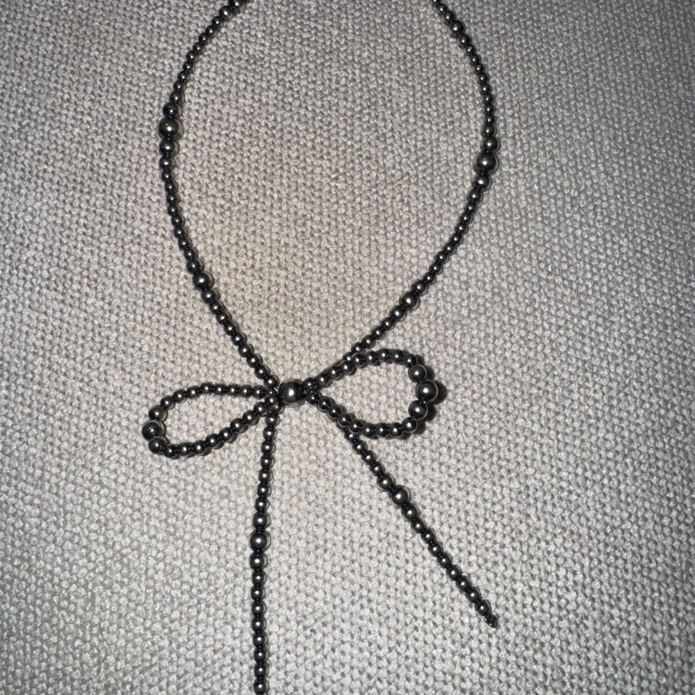 Authentic Navajo Pearl Bow Necklace